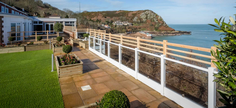 The view from Cheval Roc before the cliff collapse. Image: Cheval Roc